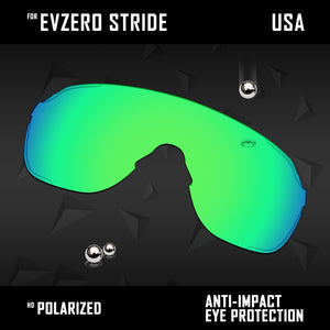 Anti Scratch Polarized Replacement Lenses for-Oakley EVZero Stride