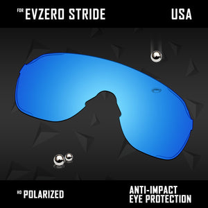 Anti Scratch Polarized Replacement Lenses for-Oakley EVZero Stride