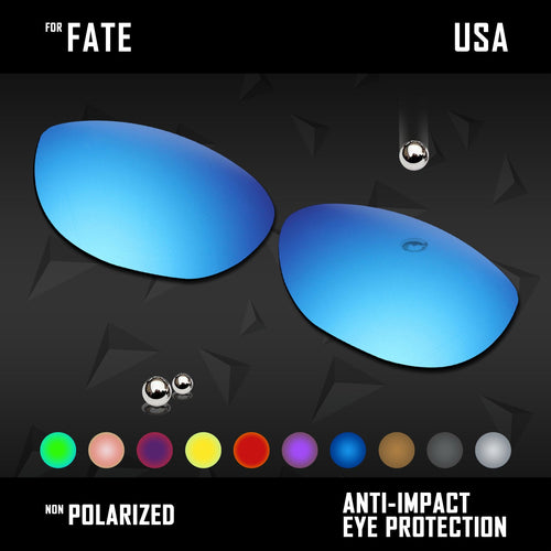 Anti Scratch Polarized Replacement Lenses for-Oakley Fate