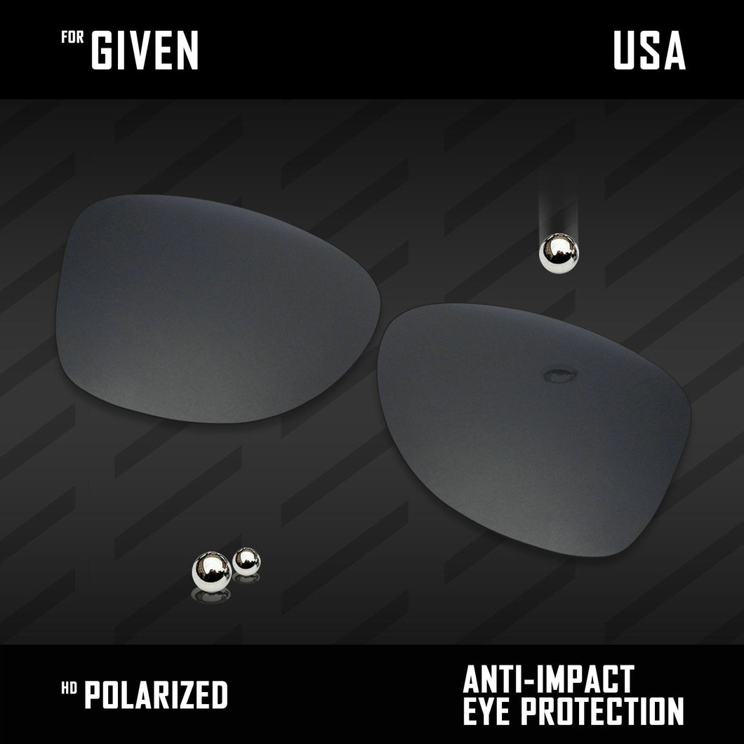 Anti Scratch Polarized Replacement Lenses for-Oakley Given