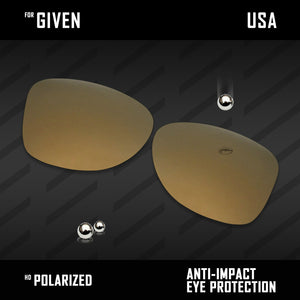 Anti Scratch Polarized Replacement Lenses for-Oakley Given