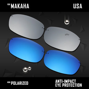 Anti Scratch Polarized Replacement Lenses for-Maui Jim Makaha