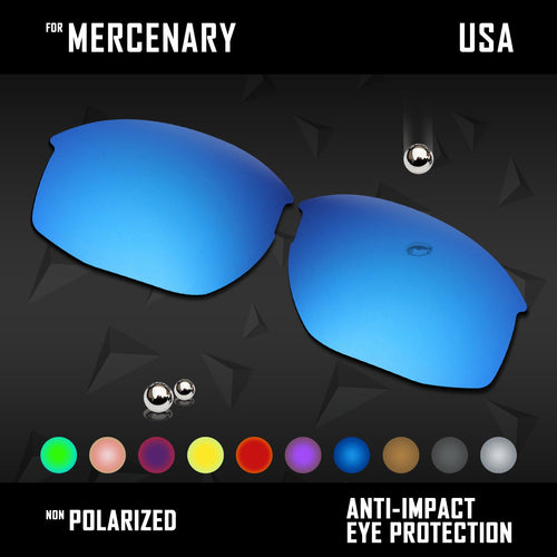 Anti Scratch Polarized Replacement Lenses for-Oaley Mercenary