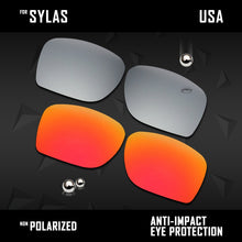 Load image into Gallery viewer, Anti Scratch Polarized Replacement Lenses for-Oakley Sylas