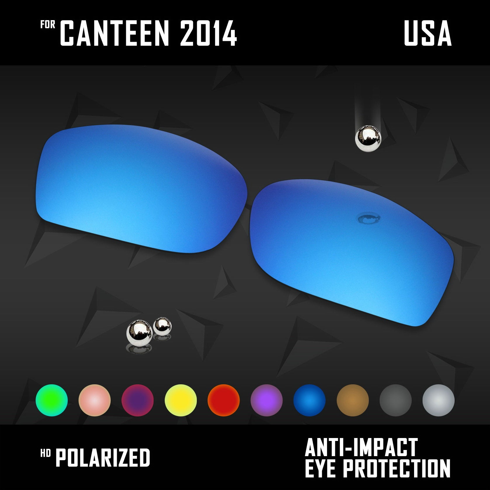 Oakley canteen hotsell 2014 replacement lenses