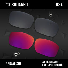 Load image into Gallery viewer, Anti Scratch Polarized Replacement Lenses for-Oakley X Squared OO6011 Options